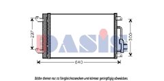 AKS DASIS 302003N — Радиатор кондиционера
