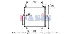 AKS DASIS 322024N — Radiator aer condiționat