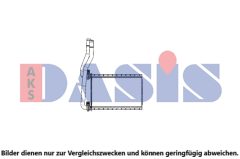 AKS DASIS 329004N — Radiator încălzire habitaclu