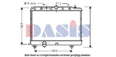 AKS DASIS 370004N — Радиатор охлаждения