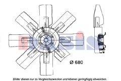 AKS DASIS 398310N — Вентилятор радиатора