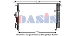 AKS DASIS 512052N — Радиатор кондиционера