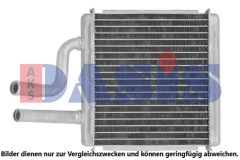 AKS DASIS 516001N — Radiator încălzire habitaclu