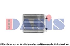 AKS DASIS 519010N — Radiator încălzire habitaclu