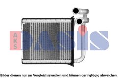 AKS DASIS 519029N — Radiator încălzire habitaclu