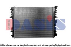 AKS DASIS 520007N — Radiator răcire motor