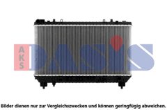 AKS DASIS 520017N — Radiator răcire motor