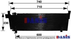 AKS DASIS 520046N — Radiator aer condiționat