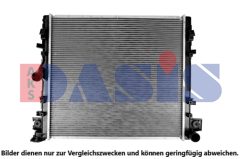 AKS DASIS 520121N — Radiator răcire motor