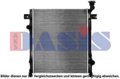 AKS DASIS 520136N — Radiator răcire motor