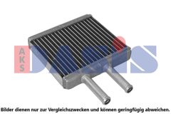 AKS DASIS 529002N — Radiator încălzire habitaclu