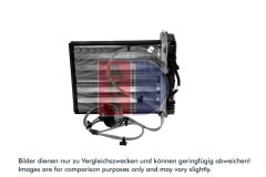 AKS DASIS 529018N — Radiator încălzire habitaclu