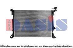 AKS DASIS 560155N — Radiator răcire motor
