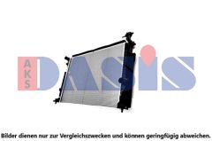 AKS DASIS 560156N — Radiator răcire motor