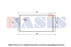 AKS DASIS 562047N — Радиатор кондиционера