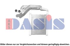 AKS DASIS 569041N — Radiator încălzire habitaclu