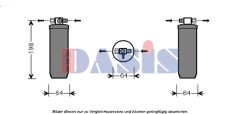 AKS DASIS 800256N — Осушитель кондиционера