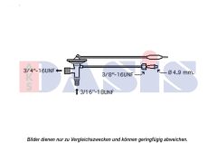AKS DASIS 840208N — Supapă de expansiune aer condiționat