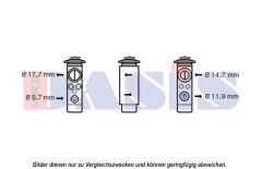 AKS DASIS 840215N — Расширительный клапан кондиционера