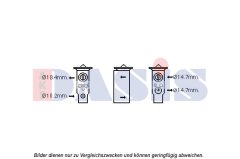 AKS DASIS 840252N — Supapă de expansiune aer condiționat