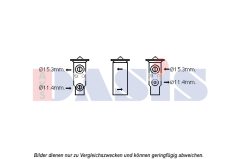 AKS DASIS 840253N — Supapă de expansiune aer condiționat