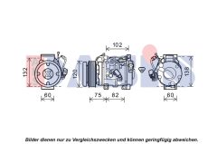 AKS DASIS 852699N — Compresor aer condiționat