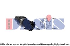 AKS DASIS 860208N — Întrerupător pneumatic aer condiționat