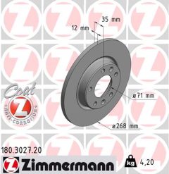 ZIMMERMANN 180.3027.20 — Disc de frână