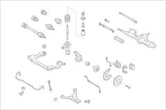 DELPHI OEAUDI000001404F — Подвеска колеса в сборе