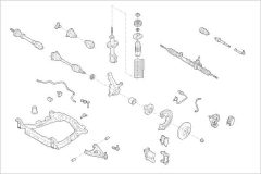 DELPHI OERENA000002127F — Подвеска колеса в сборе