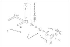 DELPHI OEAUDI000001116R — Подвеска колеса в сборе