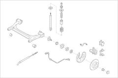 DELPHI OEVW000005279R — Suspensie roată