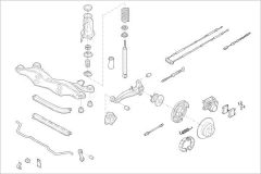 DELPHI OEOPEL000005118R — Подвеска колеса в сборе