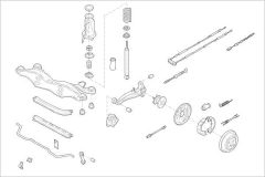 DELPHI OEOPEL000005111R — Подвеска колеса в сборе
