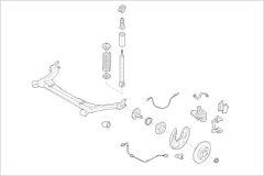 DELPHI OEAUDI000005600R — Suspensie roată