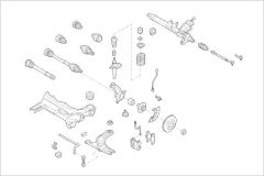 DELPHI OEAUDI000005600F — Suspensie roată