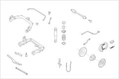 DELPHI OESMAR000018142R — Подвеска колеса в сборе