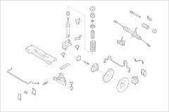 DELPHI OESMAR000018142F — Подвеска колеса в сборе