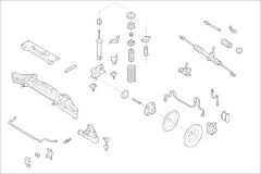 DELPHI OESMAR000018145F — Подвеска колеса в сборе