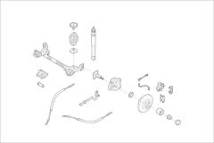 DELPHI OERENA000014183R — Подвеска колеса в сборе
