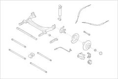 DELPHI OERENA000015431R — Подвеска колеса в сборе