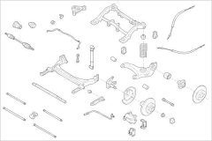 DELPHI OERENA000015762R — Подвеска колеса в сборе
