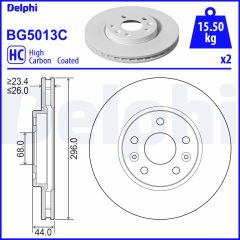DELPHI BG5013C — Тормозной диск