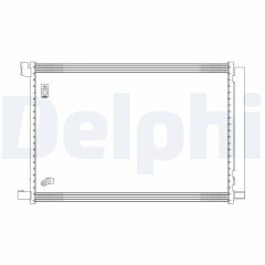 DELPHI CF20308 — Радиатор кондиционера