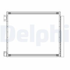 DELPHI CF20313 — Radiator aer condiționat