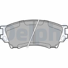 DELPHI LP1063 — Plăcuțe de frână disc