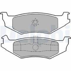 DELPHI LP1159 — Plăcuțe de frână disc