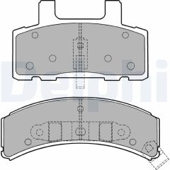DELPHI LP1167 — Колодки тормозные дисковые