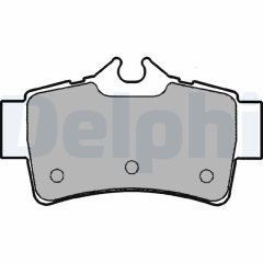 DELPHI LP1174 — Plăcuțe de frână disc