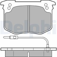 DELPHI LP175 — Колодки тормозные дисковые
